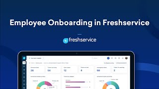 Freshservice Employee Onboarding [upl. by Anilra522]