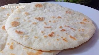 Pita Bread Recipe  Pita Bread Recipe Without Oven  Video Recipe by HUMA IN THE KITCHEN [upl. by Netsreik]