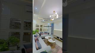 Living and dining room makeover  simple and elegant interior noida extension  hometour [upl. by Emmi]