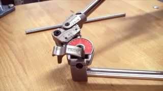 RIDGID  How To Bend Stainless Steel Pipe [upl. by Ydnab]