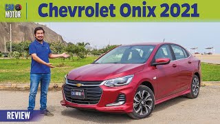 Chevrolet Onix 2021 Prueba completa  Test  Review 🚗 Car Motor [upl. by Elbertine512]