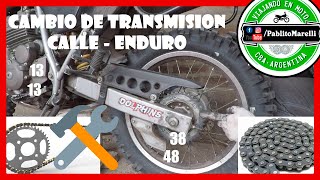 🛠🛠 Como CAMBIAR TRANSMISION de Moto HONDA TORNADO [upl. by Tak]