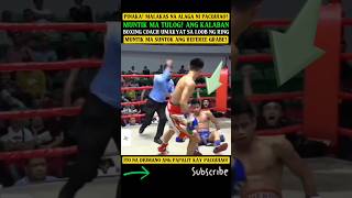 NAKO MUNTIK NA MAG RAMBOLAN BOXING COACH BIGLANG UMAKYAT SA LOOB NG RING  Cuerdo vs Martin [upl. by Dez147]