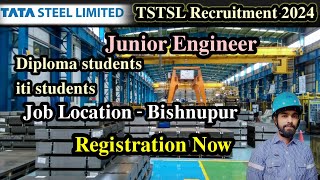 TSTSL Recruitment 2024  Junior Engineer Trainee [upl. by Leugar]