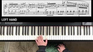 Clementi Vivace from Sonatina in C ops 36  hands separately [upl. by Buford]