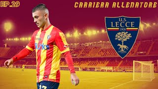 DISASTROSI🤦🏽‍♂️CARRIERA ALLENATORE LECCE FC24 EP29 [upl. by Adoree]