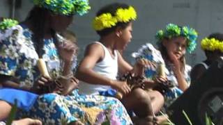 Torres Strait Islander dancing by a school in Cairns Australia [upl. by Erasmus]