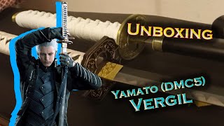 Vergil Katana  Yamato  Devil May Cry 5 Unboxing [upl. by Elokin]