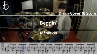 Måneskin  Beggin Drum Cover [upl. by Cantone]