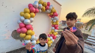 Balloon Game With Family 😍 Kon Jeetega [upl. by Sadira12]