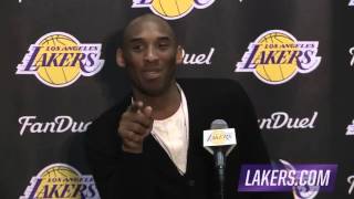 Dwyane Wade Interrupts Kobes Postgame Interview  NBA Funny Moment 2016 [upl. by Anirehs25]