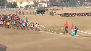 Indian army open bharti 1600 Meter race [upl. by Maclean]