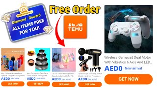 Dont miss AED0 Shopping in Temu UAE Free order how to shopping in UAE Temu [upl. by Ushijima349]