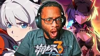 REACTING TO ALL HONKAI IMPACT 3rd ANIMATIONS  Part 1 [upl. by Rosinski]