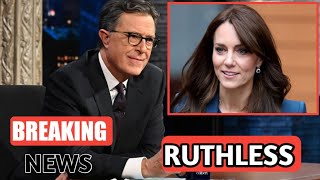 Stephen Colbert Denies POLOGY to Princess Catherine After Spreading FALSE ffair Rumors [upl. by Nnav123]