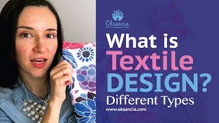 What is textile design Different types of fabric design and surface pattern design [upl. by Sehguh]