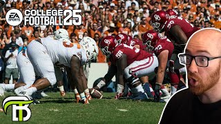 RED RIVER RIVALRY  College Football 25 [upl. by Guyer]