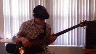 New World Symphony by Dvorak played on bass guitar [upl. by Westhead]