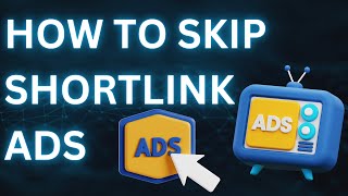 How to skip shortlink ads [upl. by Akcirederf]