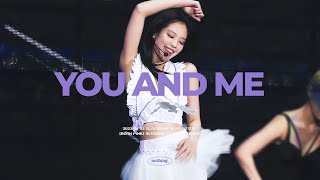 4K 230603 블랙핑크 콘서트 You And Me 제니 직캠 BLACKPINK Jennie fancam BORN PINK Osaka Kyocera Dome [upl. by Reiko377]