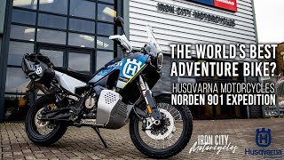 Husqvarna Norden 901 Expedition the best Adventure Bike  Available at Iron City Motorcycles [upl. by Glenden728]