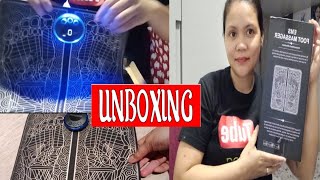 UNBOXING EMS FOOT MASSAGERGillenVlog [upl. by Leribag]