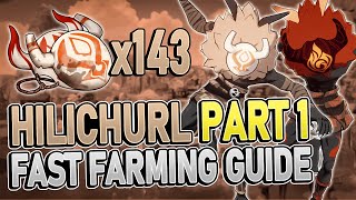 Hilichurl Part 1 All Locations FAST FARMING ROUTE  Genshin Impact 24 [upl. by Jaynell]