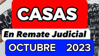 CASAS en Remate OCTUBRE  Remates Judiciales Ecuador [upl. by Trudey]