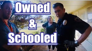 CPS amp Officer Get 🔴🔵Owned And Laughed At [upl. by Mirelle]