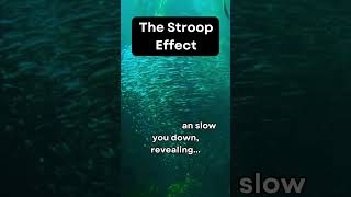 The Stroop Effect How Conflicting Words Slow Your Brain  Quick Psychology Fact [upl. by Addie238]