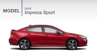 2019 Subaru Impreza Sport  Model Review [upl. by Had]