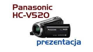 Panasonic HCV520  prezentacja mojej nowej kamery Full HD [upl. by Gorton718]