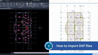 How to Import DXF Files  ProtaBIM [upl. by Aimit815]