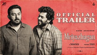 Meiyazhagan  Trailer  Karthi  Arvind Swami  Govind Vasantha  CPremkumar  Suriya  Jyotika [upl. by Adnylem200]