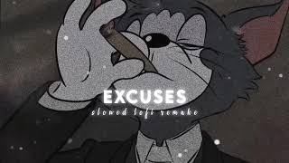 Excuses lofi slowed and reverb  kendi hundi si somg  music [upl. by Ahsot716]