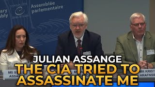 Julian Assange  The CIA Tried to Assassinate Me [upl. by Dagny]