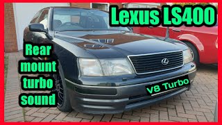 LS400 rear mount turbo sound [upl. by Selrac665]