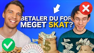 5 tips til at betale MINDRE SKAT  Skatteoptimering for aktier og privatøkonomi [upl. by Tilda]