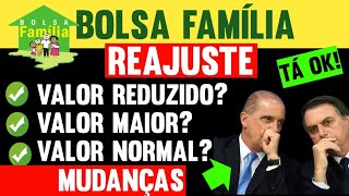 BOLSA FAMÍLIA MUDANÇAS NO VALOR EM 2021  VALOR REDUZIDO MAIOR OU NORMAL BOLSONARO E ONYX [upl. by Hajan]