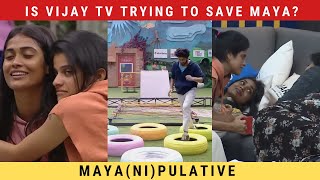 Bb7 jan 3rd review Maya openly gaslights Poornima Vishnu deciphers Maya and Poornima strategy [upl. by Wilfrid]