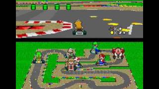 SNES Longplay 110 Super Mario Kart [upl. by Ardell]