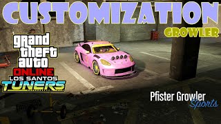 Pfister Growler Customization  Los Santos Tuners UpdateDLC  GTA Online [upl. by Rabjohn186]