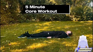 5Minute Ab Workout for a Stronger Core [upl. by Dekeles28]