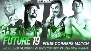 Clover vs Fentos vs Windsor vs Mountain  Four Way Match [upl. by Ecenaj221]