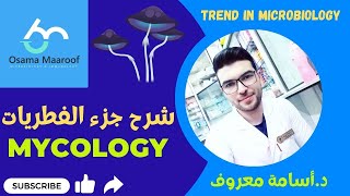 شرح الفطريات الجزء الأول Fungi Part2 ميكروبيولوجي  دأسامة معروف [upl. by Nitniuq]