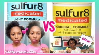 Sulfur 8 Light VS Sulfur 8 Original  For Fast Hair Growth [upl. by Elga]