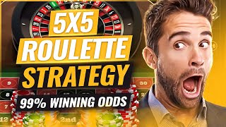 5x5 Roulette Strategy Revealed 98 Success Rate 😮 [upl. by Letram]