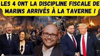 Les 4 ont la discipline fiscale de MARINS arrivés à la taverne [upl. by Raddy]