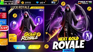 Next Special Gold Royale Free Fire  New gold Royale Free Fire  Upcoming gold Royale In Free Fire [upl. by Maryellen540]