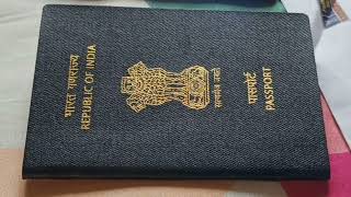 Indian Passport Unboxing  How to get Passport in 2024 [upl. by Schell]